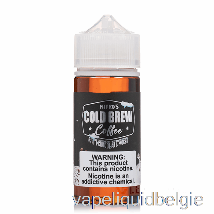 Vape Vloeibare Witte Chocolade Mokka - Nitros Cold Brew - 100ml 3mg